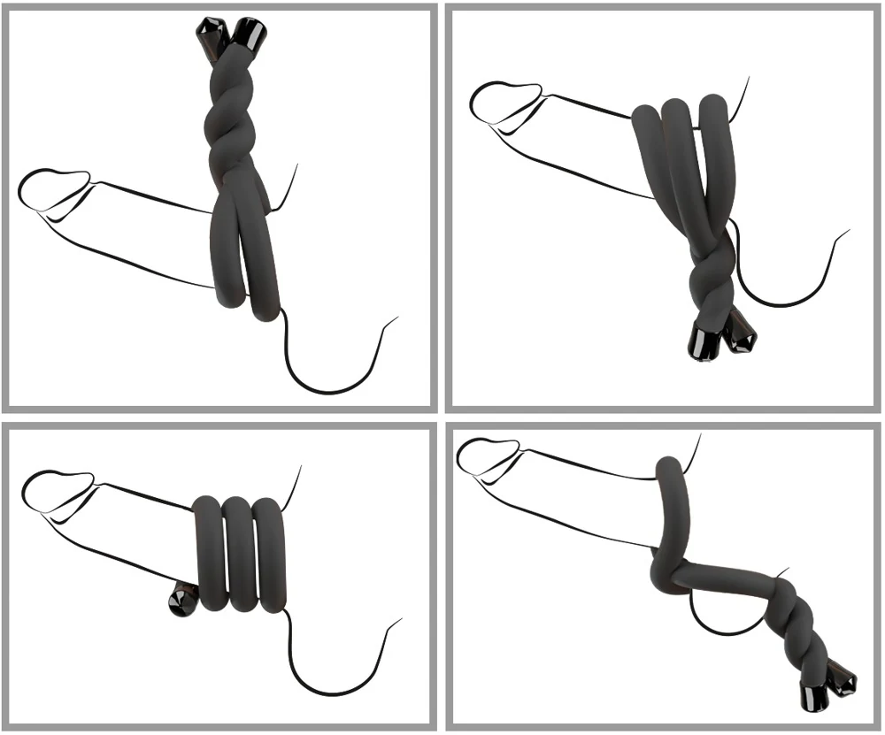 Buigbare cock & ball ring