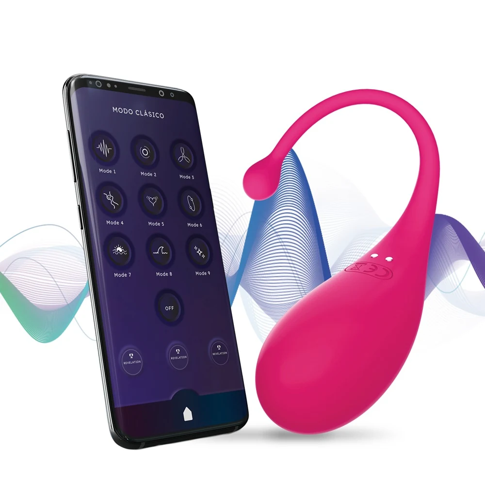 Adrien Lastic Vibro Egg met appbediening