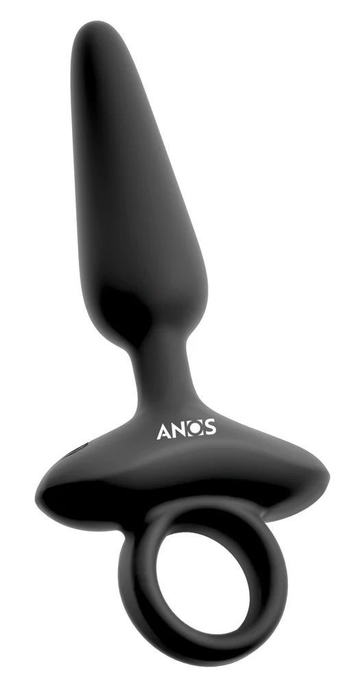 ANOS Flexible Butt Plug met Vibraties