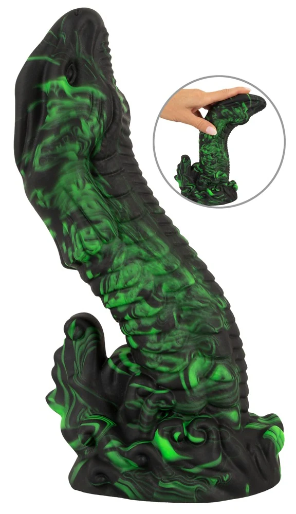 Beasty Cocks Lizard Peak dildo met zuignap 22 cm