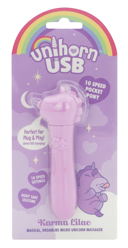 Unihorn USB Karma Lilac mini vibrator