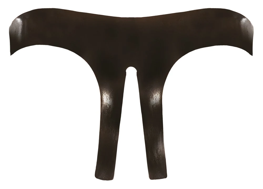 Open latex slipje