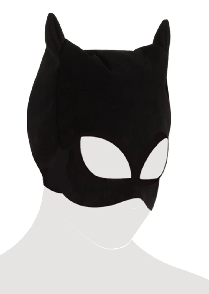 Bad Kitty kattenmasker met nubucklook