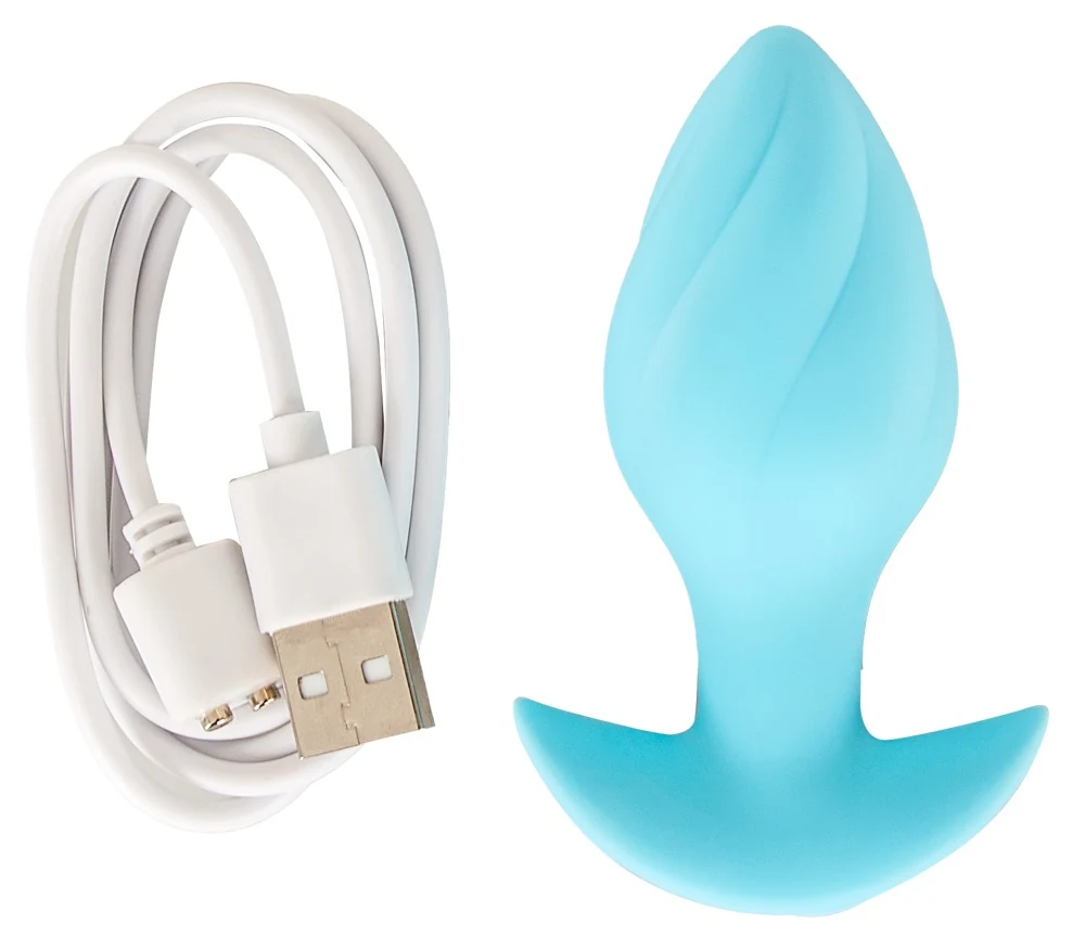 Vibrerende Mini Butt Plug Blauw