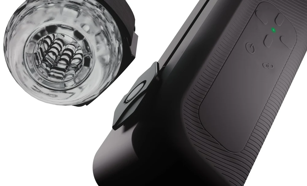 The Handy 2 masturbator met sleeve