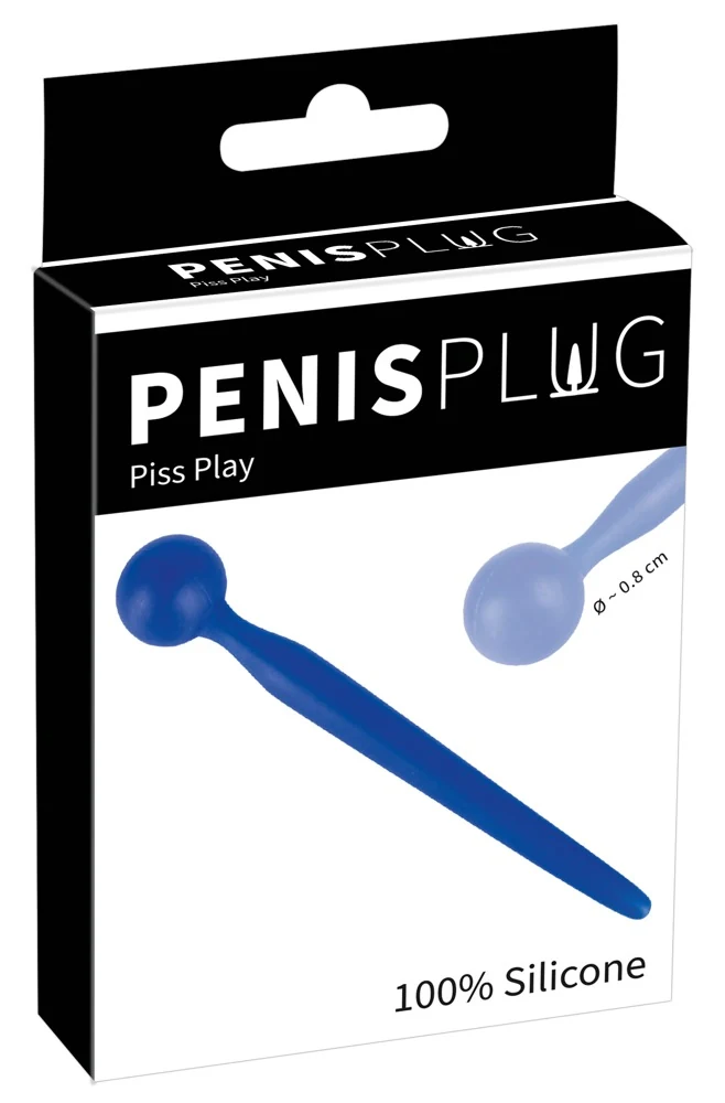 Sperma Stopper urethrale siliconen plug 8 mm