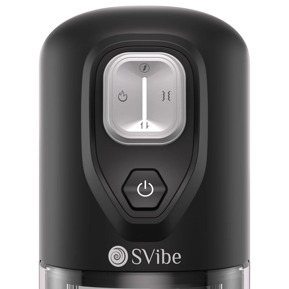 SVibe IKON VOLT masturbator met vibratie, massage en warmte