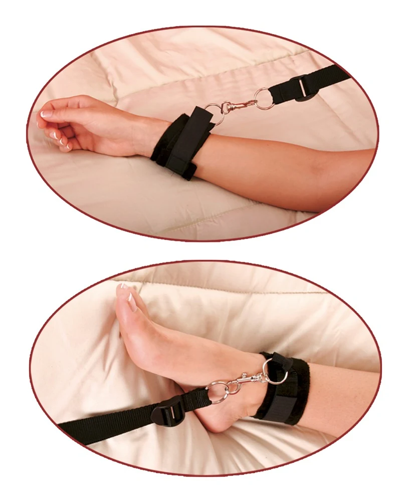 Bed bondage kit met blinddoek