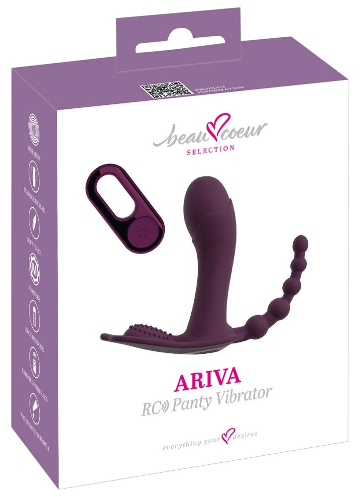 beau cœur ARIVA RC inlegkruisjesvibrator