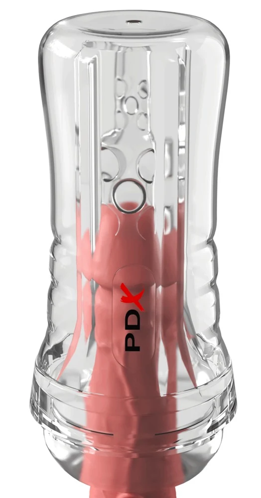 PDX Elite ViewTube Plus See-Thru EZ-Grip Stroker