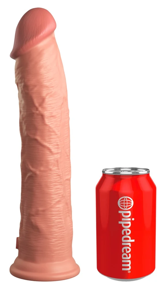King Cock Elite dual density siliconen dildo 29,5 cm
