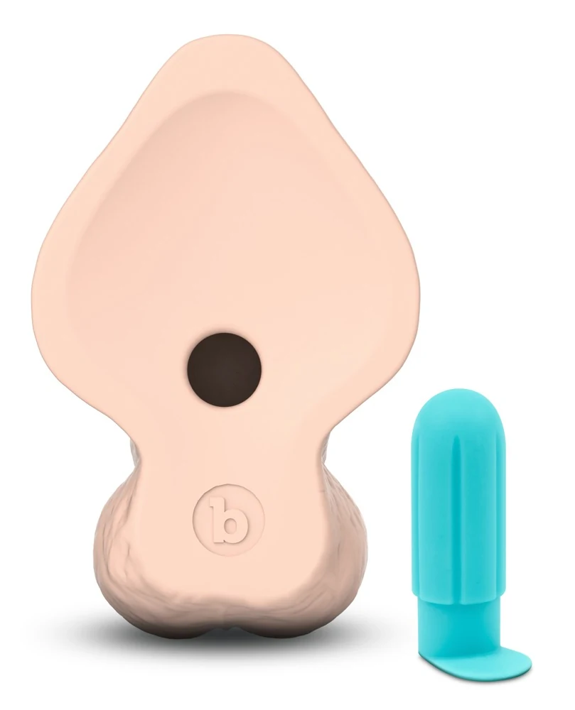 b-vibe 10 inch curvy dildo met zuigvoet