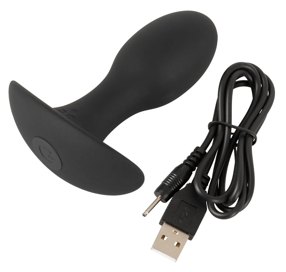 ANOS butt plug met vibratie oplaadbaar
