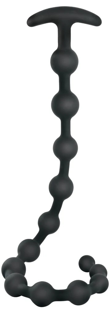 Flexibele anaalkralenketting van siliconen 50 cm