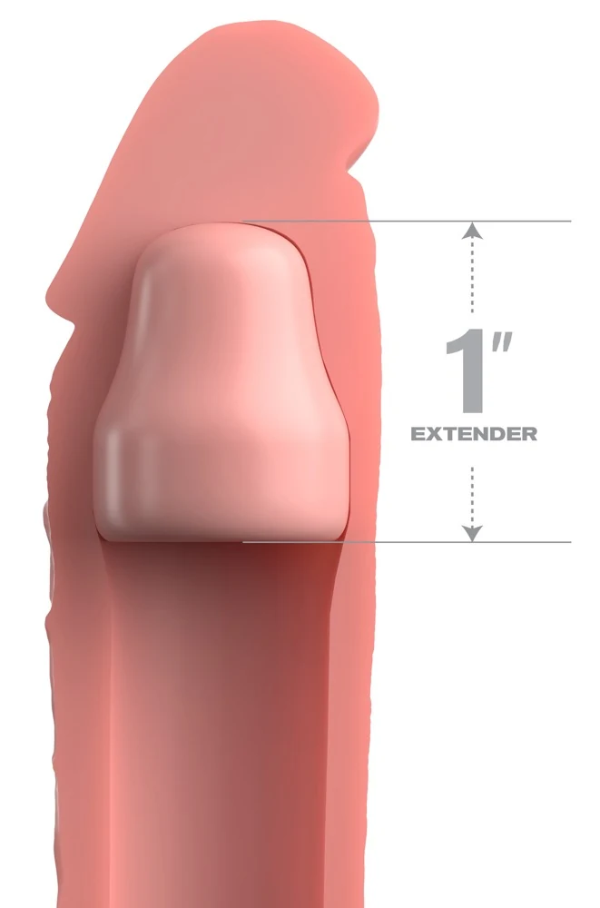 Fantasy X-Tensions Elite Penis Sleeve 1 inch Silicone X-tension