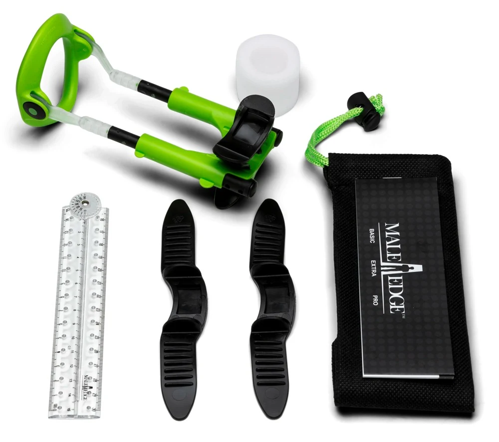 Penis expander met trainingsaccessoires