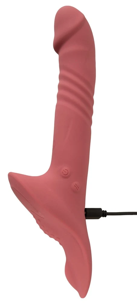 Strap-on set met stuwende vibrator en afstandsbediening