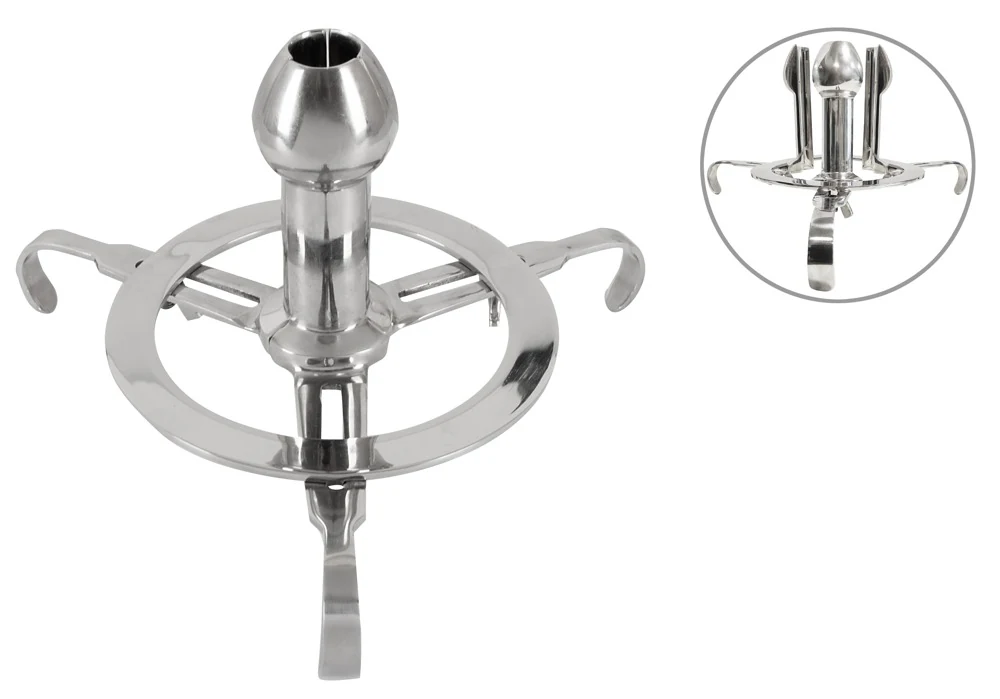 Anal Spreader Deluxe van roestvrij staal