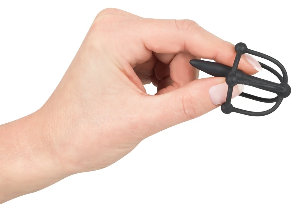 Flexibele siliconen dilator met stopperbal