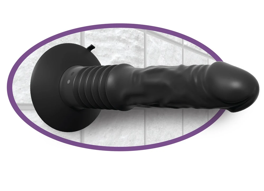 Vibrating Ass Fucker anaal vibrator met duwfunctie