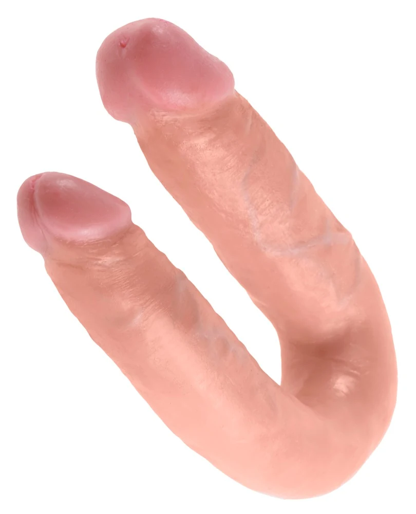 Dubbele dildo met flexibele schacht