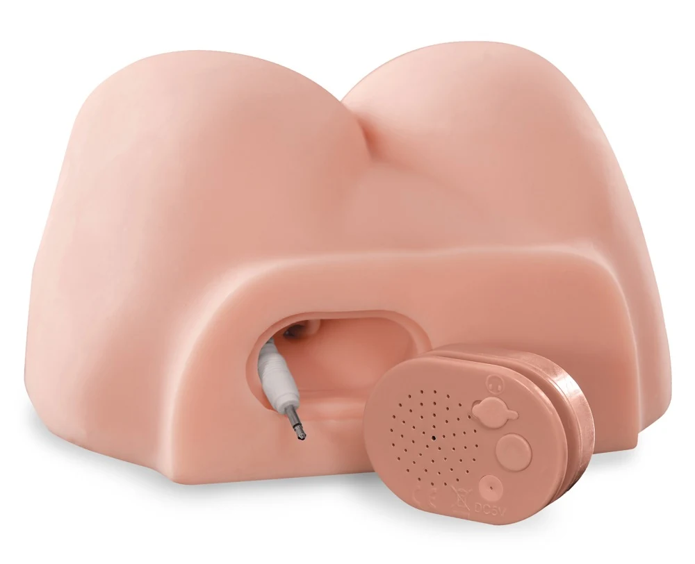 Realistische masturbator met audio en vibratie