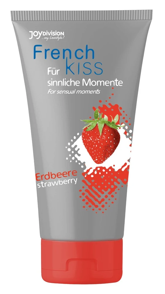 Frenchkiss Strawberry glijmiddel op waterbasis 75 ml