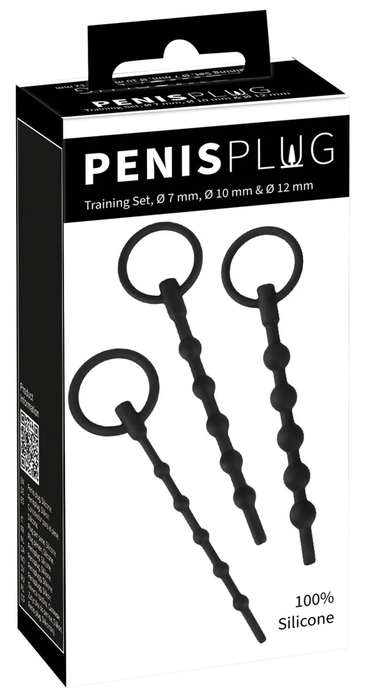 Penisplug trainingsset met 3 dilators