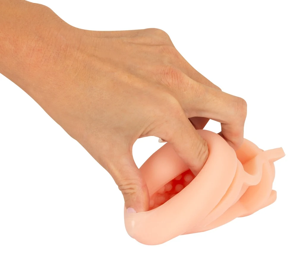 Discrete anale masturbator met sleeve