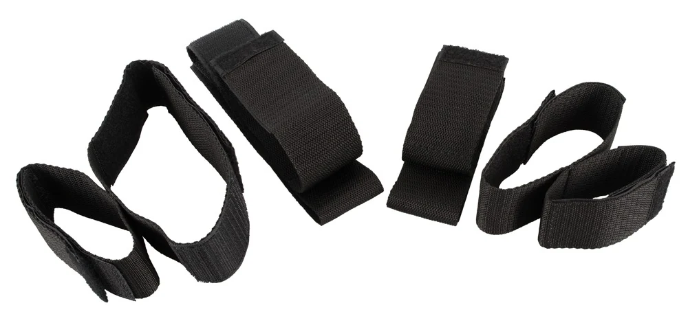 4-delige bondage set met klittenbandsluiting