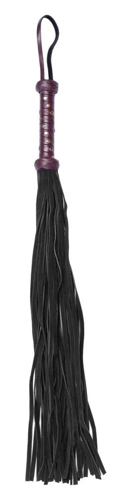 Bad Kitty flogger met suède bandjes
