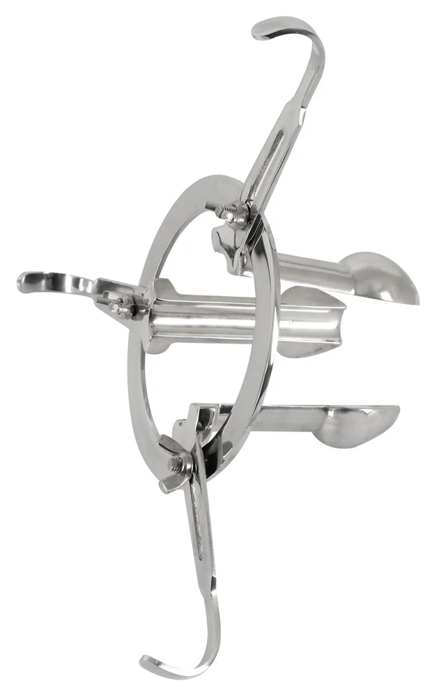 Anal Spreader Deluxe van roestvrij staal