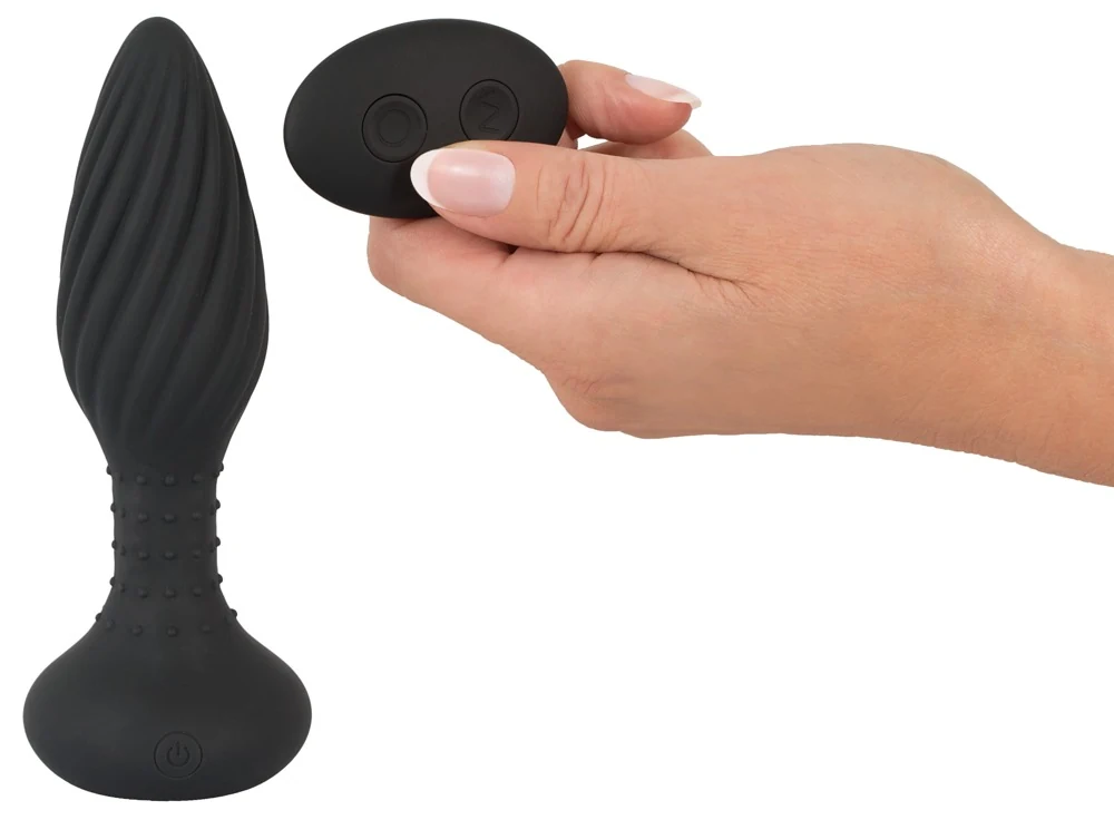 ANOS vibro anaalplug met afstandsbediening