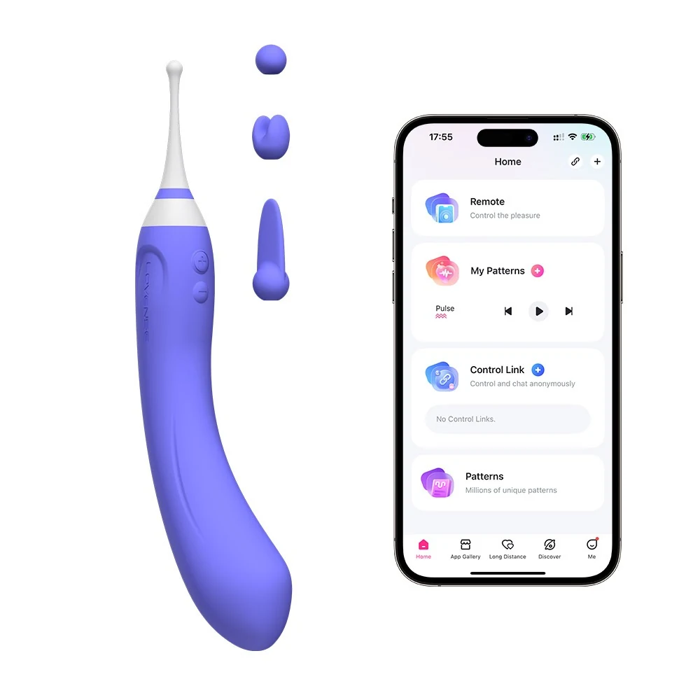 Lovense Hyphy app vibrator met dubbele motor
