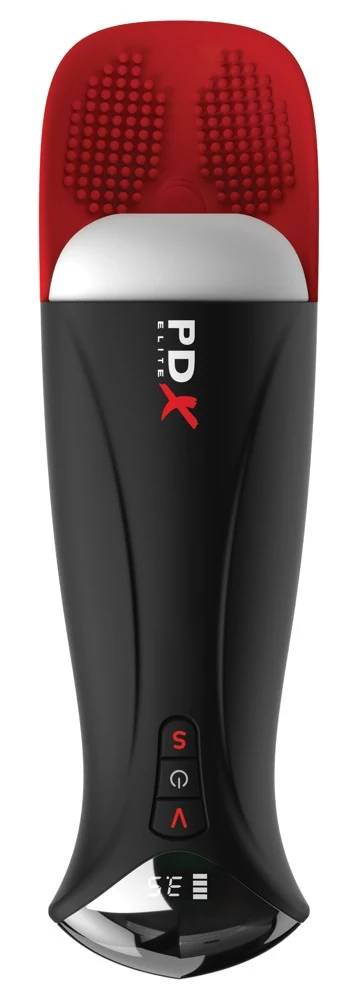 PDX Elite Fap-O-Matic Pro XL masturbator met testikelstimulator