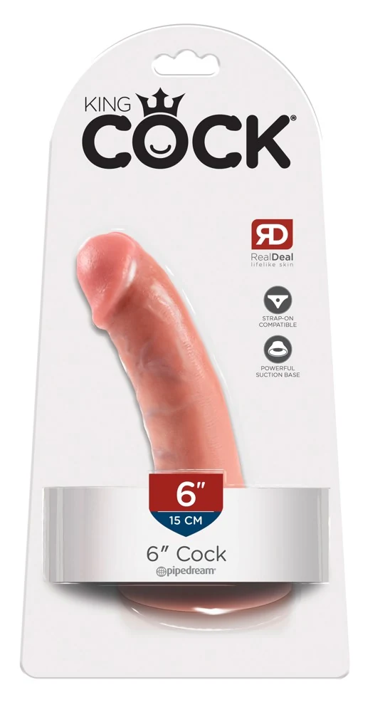 Natuurlijke dildo met zuignap 17 cm