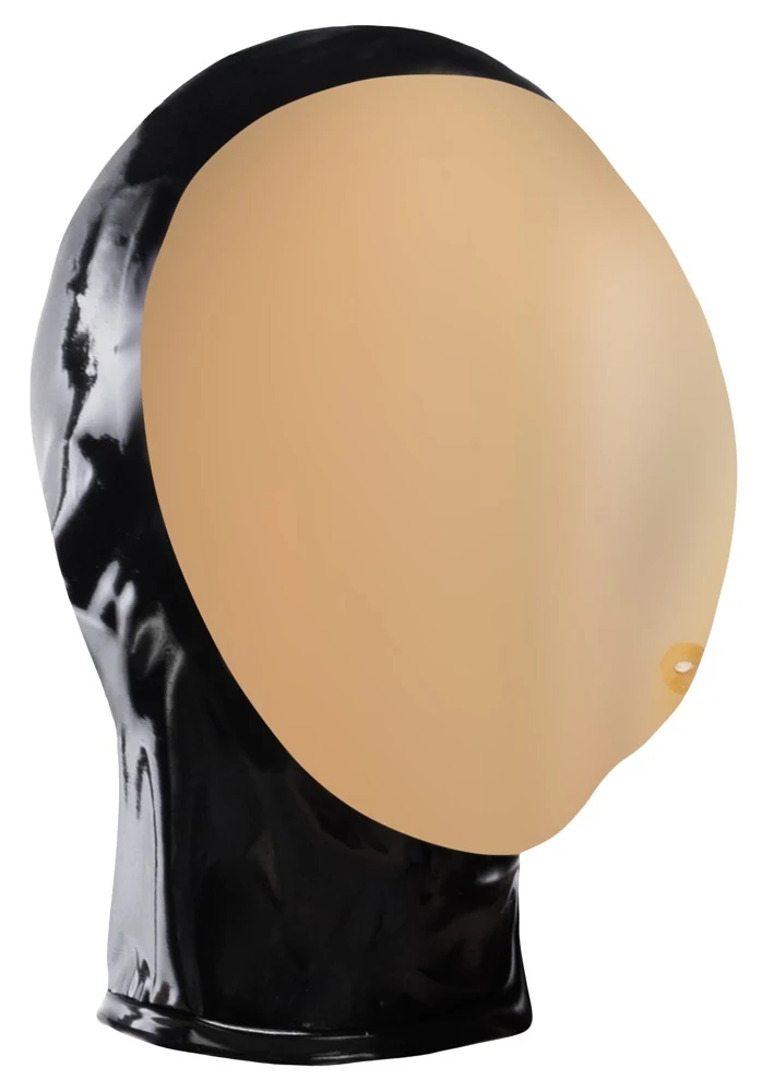 Latex vacuümmasker met rits