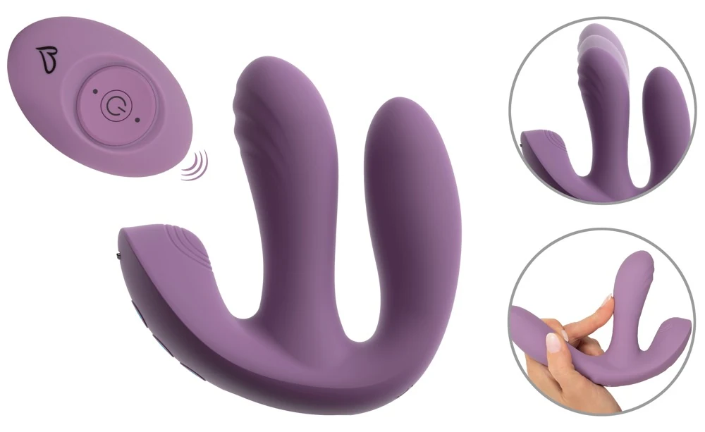 beau cœur MIREVA RC Triple Hands-Free Vibrator