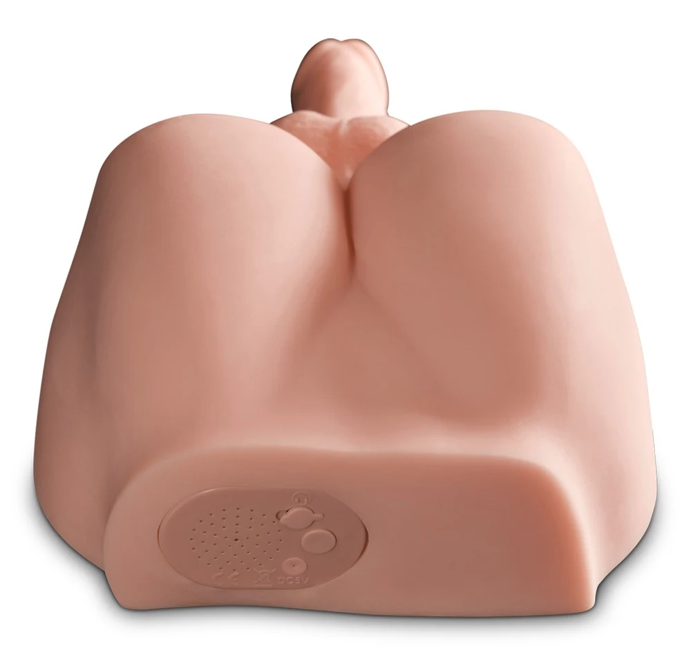 Realistische masturbator met audio en vibratie