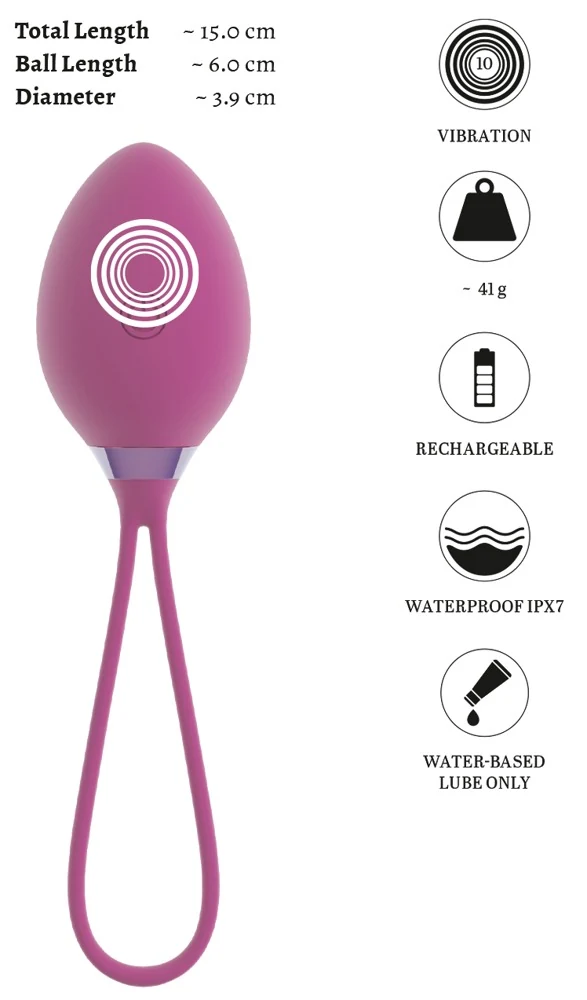 ROVANA RC Love Ball vibro-liefdesbal