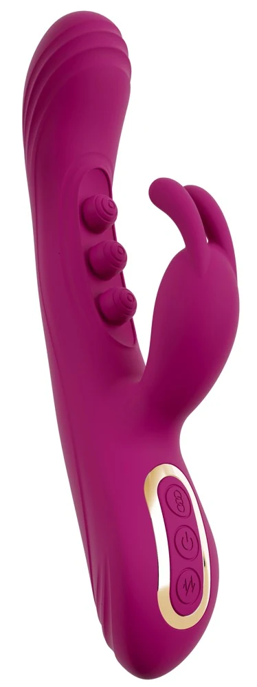 Javida rabbit vibrator met klopfunctie