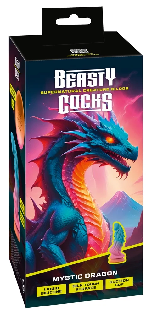 Mystic Dragon dildo glow in the dark