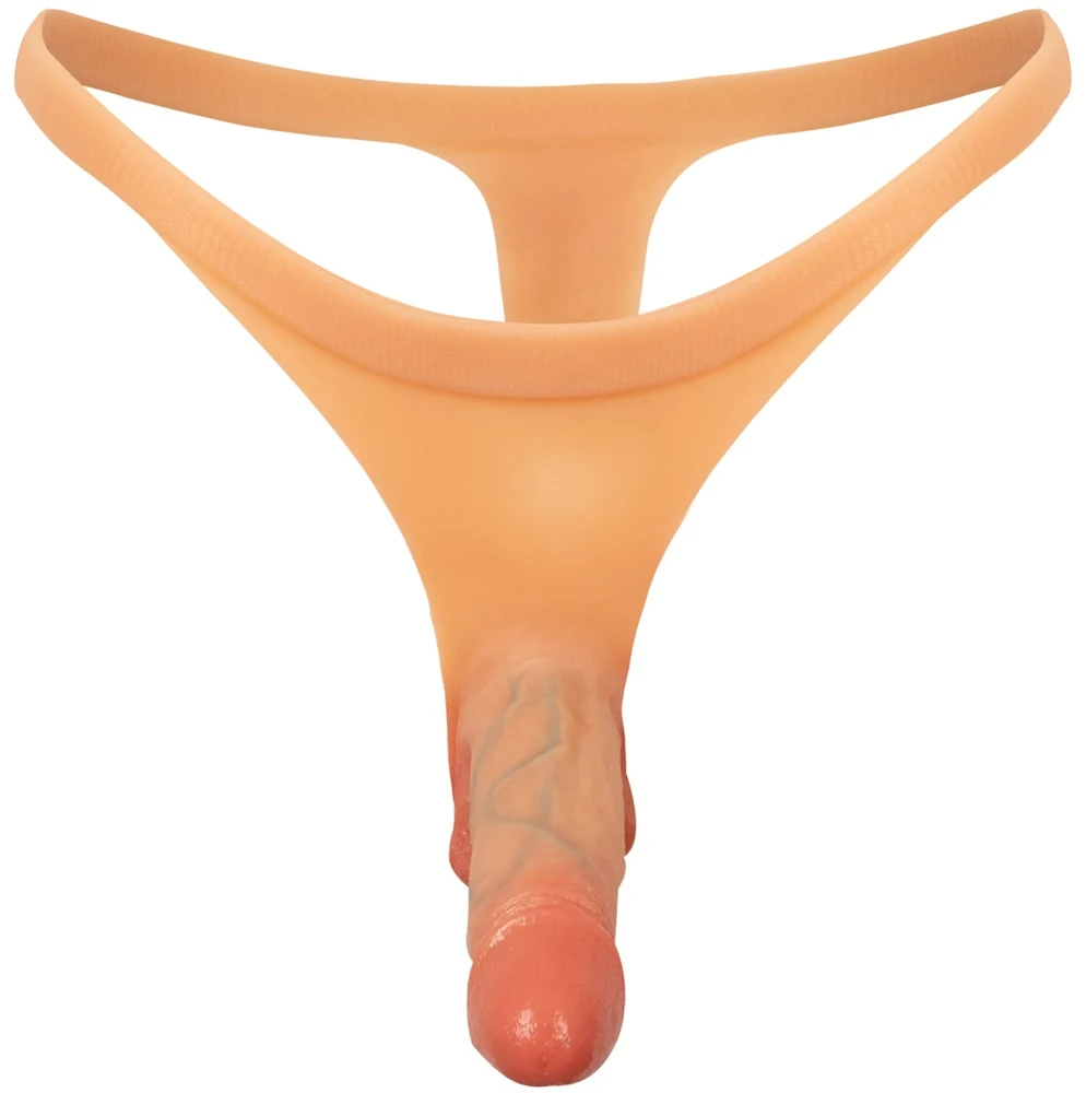 Dubbele Penis String van siliconen