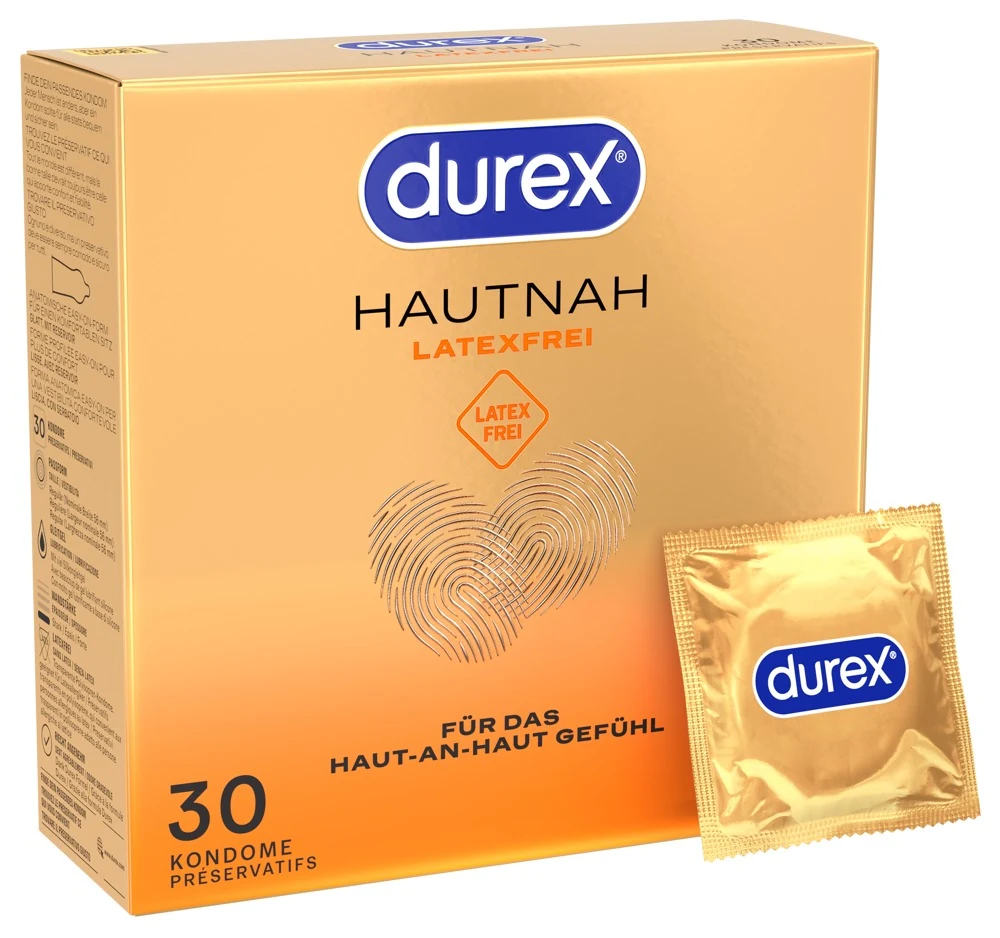 Durex Hautnah latexvrij condooms Real Feel 56 mm