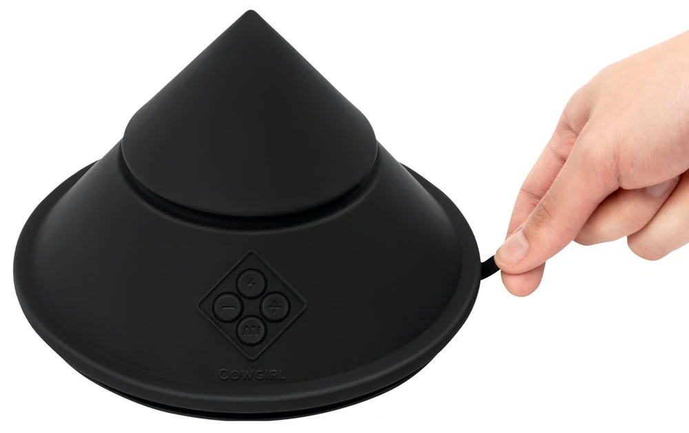 Cowgirl Cone seksmachine met app en opzetstukken
