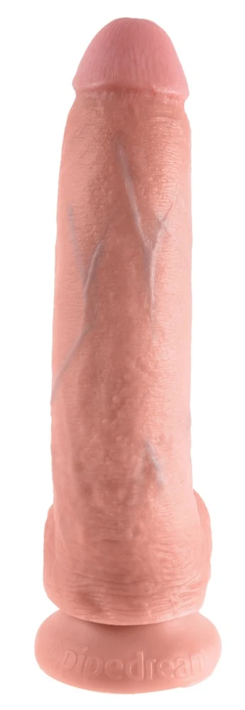 Realistische dildo met zuigvoet 22,9 cm