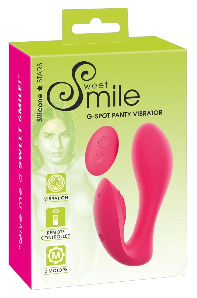 Sweet Smile G-spot panty vibrator met afstandsbediening