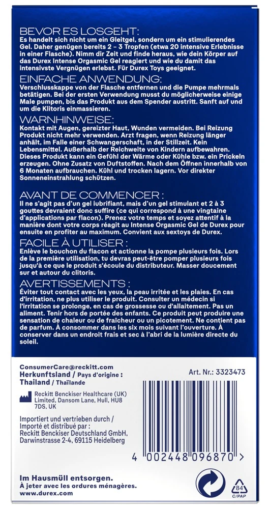 Orgasmegel 10 ml