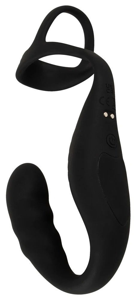 Cock ring met afstandsbediening en prostaatplug