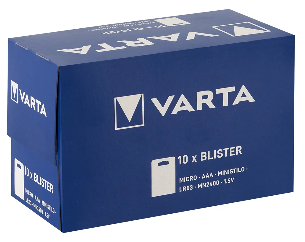 Varta batterijen 10 x 4